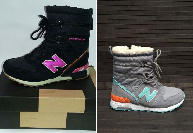 зимние дутики New Balance