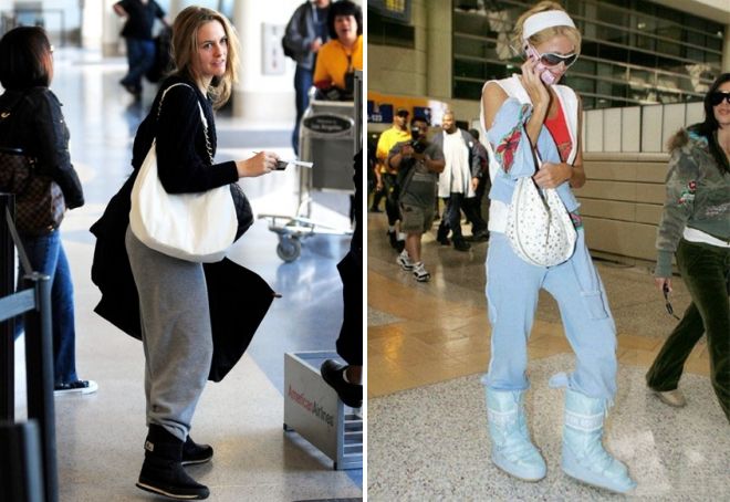 с чем носить дутики зимой