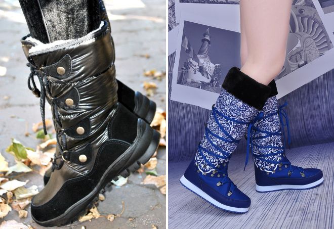 зимние дутики