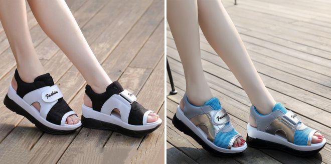 спортивные женские сандалии