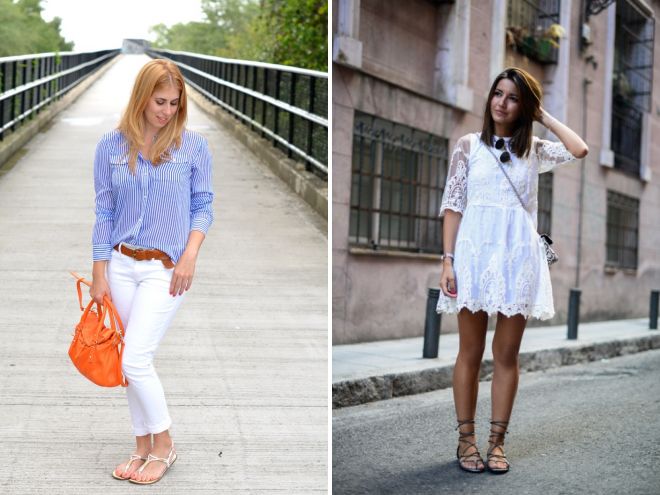 с чем носить сандалии