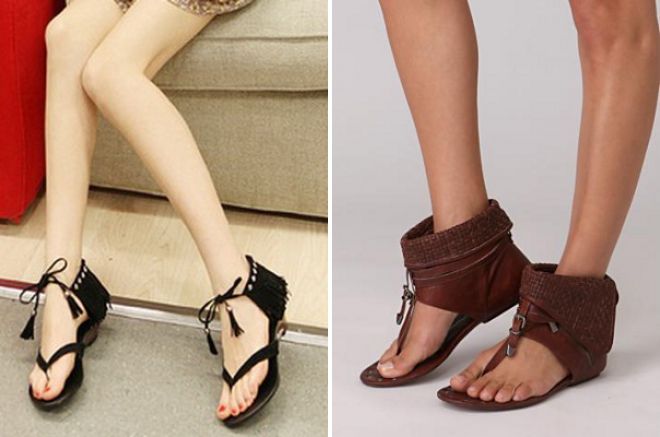 женские летние сандалии