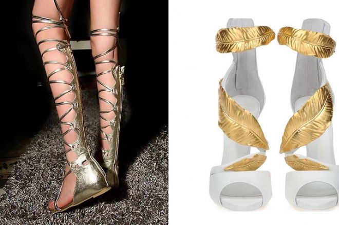 греческие сандалии