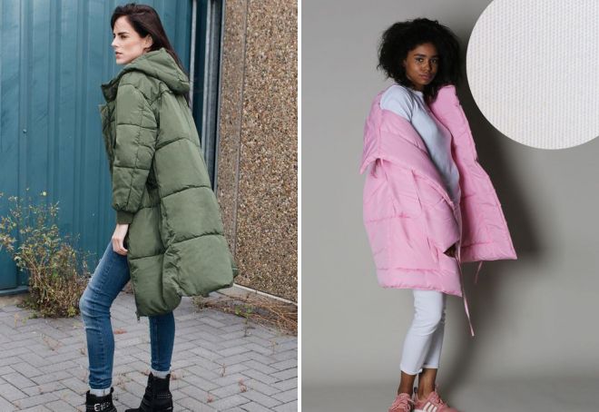  длинные пуховики