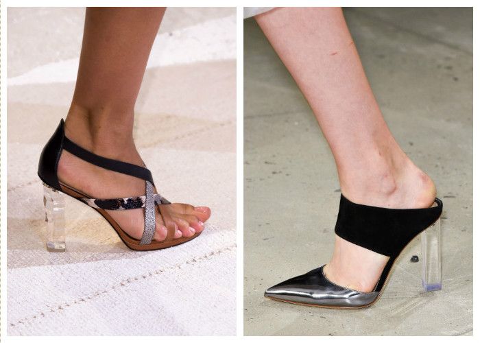Модная обувь лето: микс серого и черного