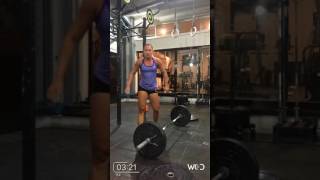 Васькив Ирина Banda Open Games 2017 Crossfit Geraklion OTB workout 1 категория аматори